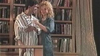 Sex in the LIbrary hot blonde porn video