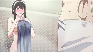 The Bathroom Encounter: Ex Lovers Passionate HOT SEX - UNCENSORED HENTAI porn video