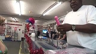 Cute sexy brunette babe feels horny porn video